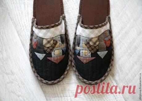 Шьем уютные домашние тапочки - Ярмарка Мастеров - ручная работа, handmade
