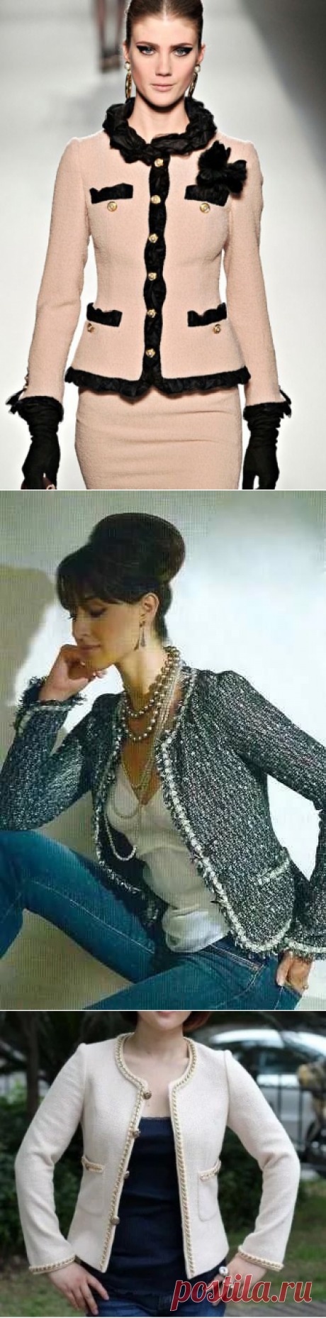 жакет в стиле шанель фото: 16 тыс изображений найдено в Яндекс.Картинках