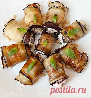 Закуска из баклажанов и сыра – рецепт приготовления с фото от Kulina.Ru