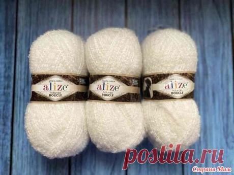 Ализе Натурал Букле (Alize Naturale Boucle) - Справочник пряжи. Виды и свойства - Страна Мам