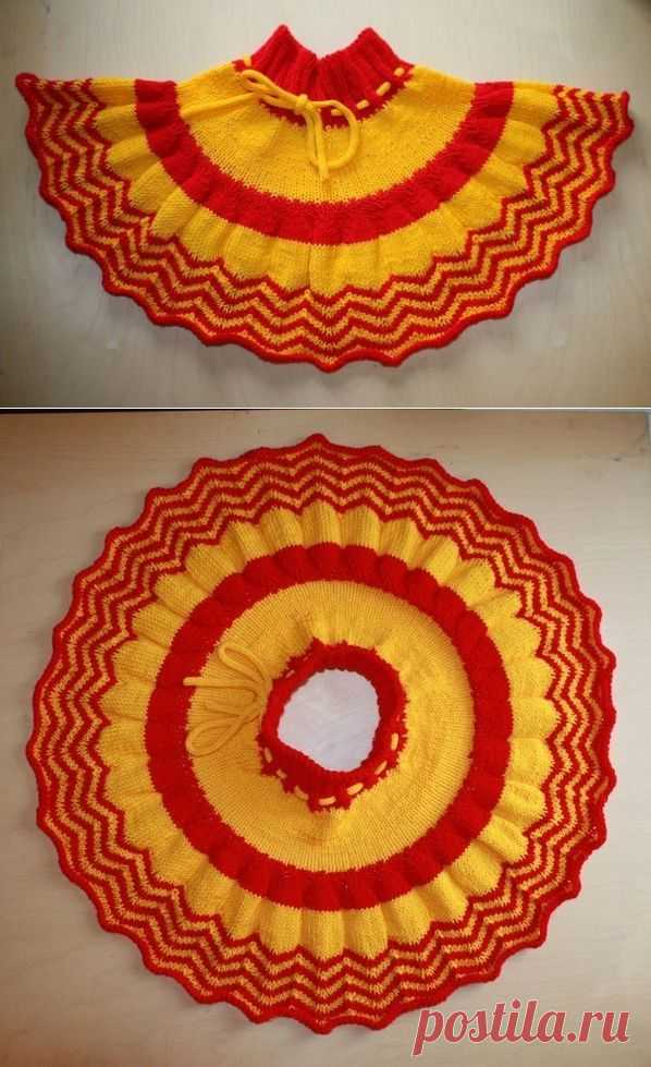 Вязание: юбочка "Мальвина"