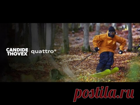 Невероятный лыжный заезд в рекламе Audi quattro