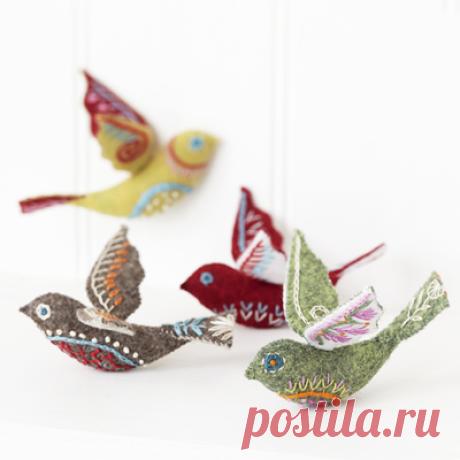 Скачать Bird Ornament - nancynicholson.co.uk