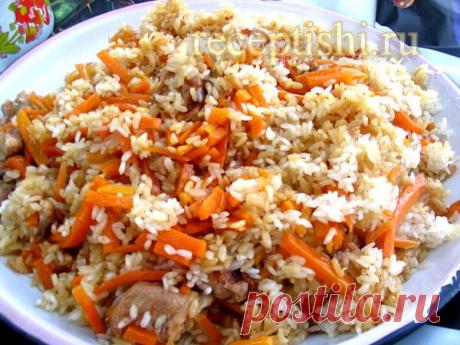 Плов с курицей | Кулинарные рецепты с фото на Рецептыши.ру