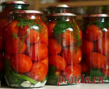 На протяжении 10 лет закрываю вкусные помидоры на зиму по своему рецепту. Банки не взрываются и не мутнеют | Мой сад и огород | Яндекс Дзен