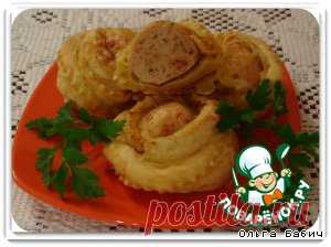 Закуска "Букет чайных роз" - кулинарный рецепт