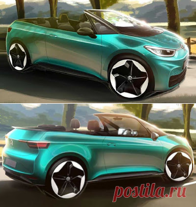 Новый кабриолет Volkswagen ID.3 может быть на подходе.
Фольксваген рассматривает кабриолет версию своего чисто электрического хэтчбека, и эти официальные рендеры демонстрируют его стиль