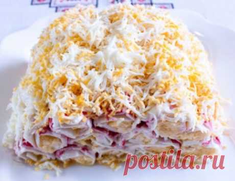 Салат, вытеснивший "крабовые" и "шубы"