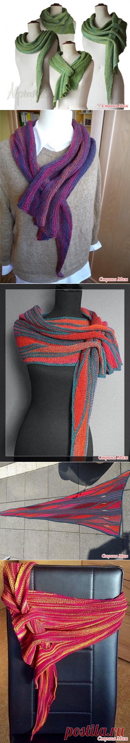 Мы начинаем! Необычный бактус цвета зелени - Вяжем вместе он-лайн - Страна Мам