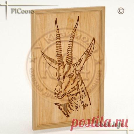 Схема для выпиливания лобзиком настенного панно &quot;Антилопа&quot;. Готовой работе однозначно обрадуется зоозащитник, хозяин тематического кафе, коллекционер зарисовок природы, и, конечно же - охотник. Картине обязательно будет улыбаться малыш, если разместить ее на стене детской комнаты.
Узнать подробнее о схеме и характеристиках Вашей будущей работы Вы можете на странице сайта &quot;Кабинет 304. Схемы от Кизимоха&quot;
Там же Вы можете оставить заявку на приобретение этой схемы.