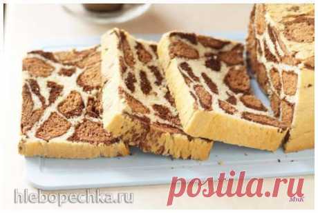 Пшеничный шоколадно-молочный хлеб