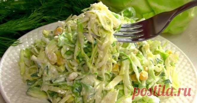 2 новых салата из обычной капусты – Вкусно, красиво и просто.