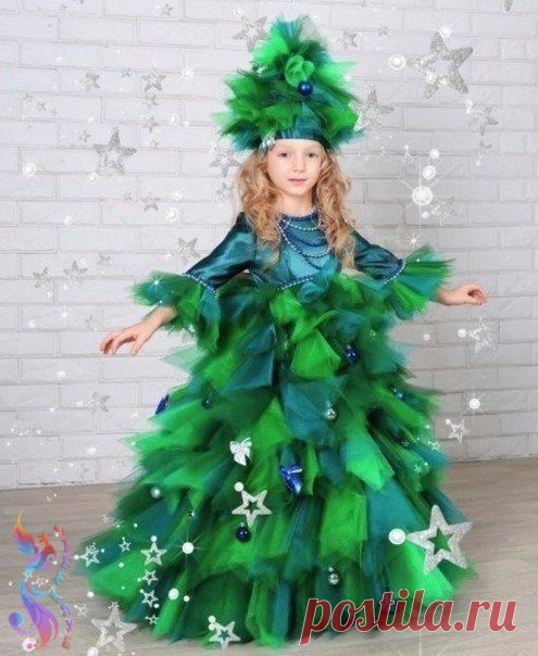 Как вам такой костюм ёлочки?