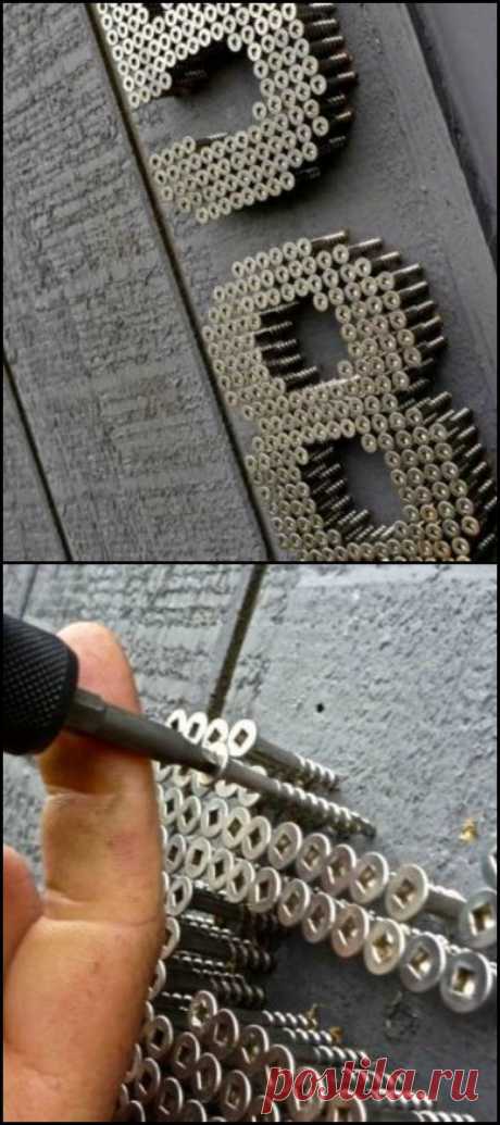 Industrial House Numbers theownerbuilderne... Is it time to replace your house... | Interior Design