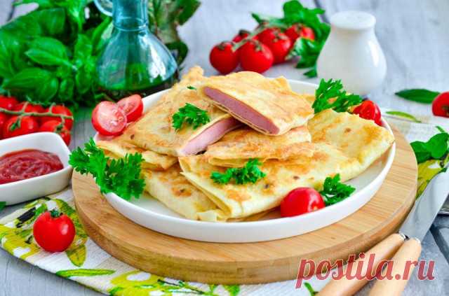Лаваш с колбасой и яйцом рецепт с фото пошагово и видео - 1000.menu