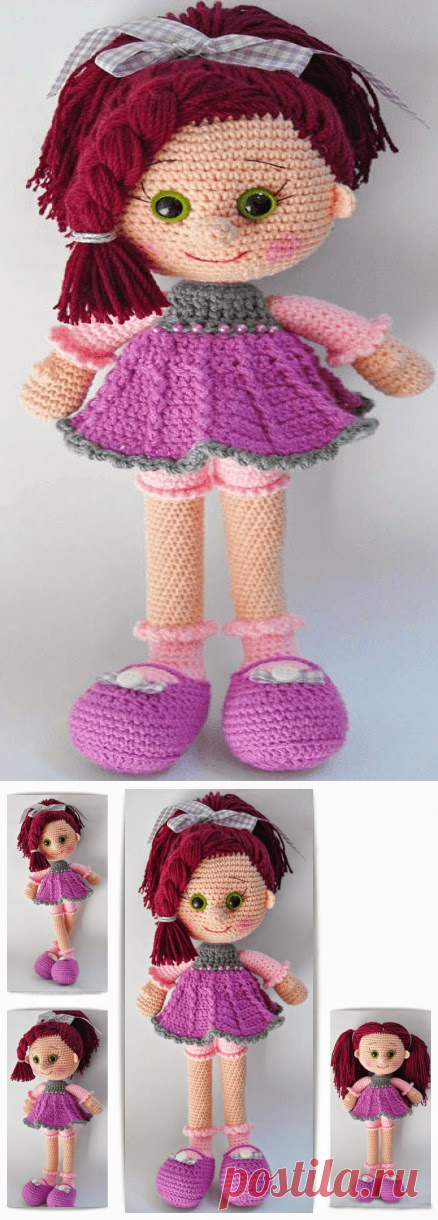Кукляндия: Кукла амигуруми  Candy girl