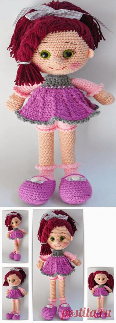 Кукляндия: Кукла амигуруми  Candy girl