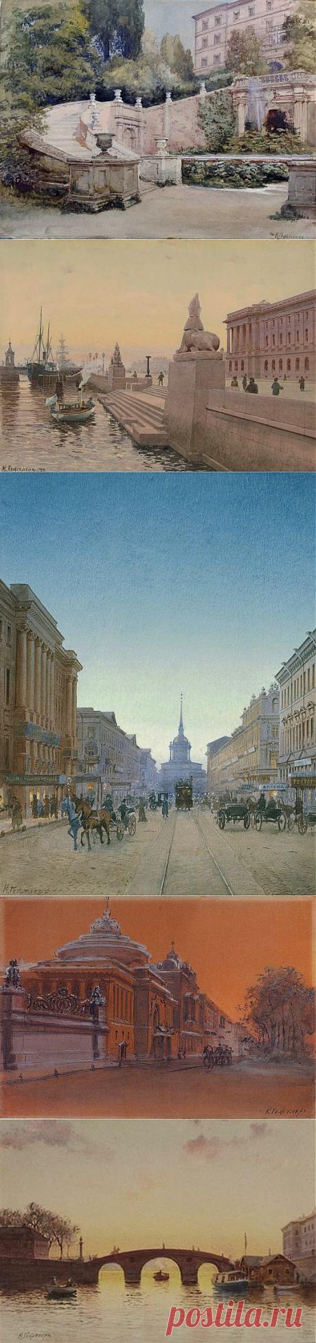 (+1) тема - Карл Эдуардович Гефтлер - русский художник-акварелист | Искусство