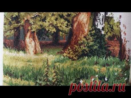 236 #Вышивальные будни/Влог/На карантине/Печём пирог/Гаврик соня