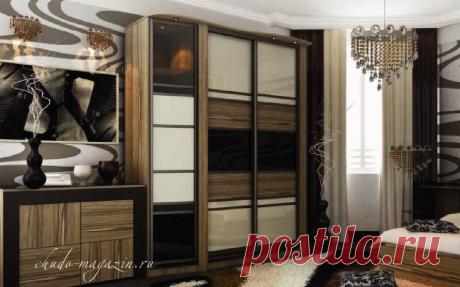 Шкаф-купе из натурального шпона на заказ: фото, стоимость, замер.