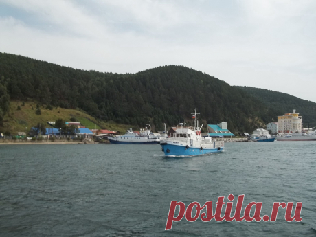 Устье Ангары.