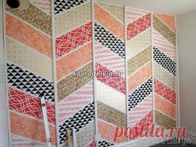 Расписная 3D-стена в стиле 