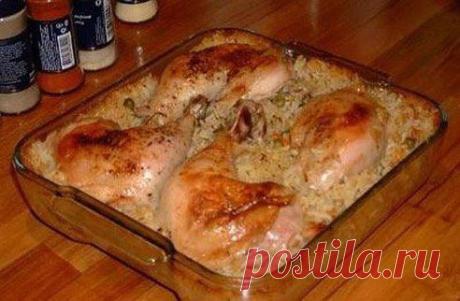 &quot;Ленивый рис&quot; с курицей! 
Очень вкусный и легкий в приготовлении рецепт! Понравится всем! 

Читать рецепт в источнике: https://odnoklassniki.ru/vkusnye