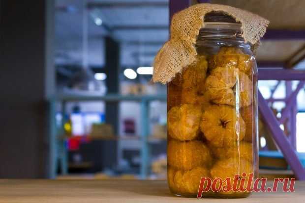 Компот из мандаринов на зиму — Сад Заготовка