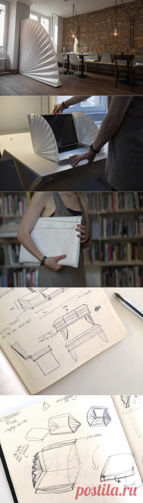 Unpaper collection Tyvek à l'honneur par Julie Conrad