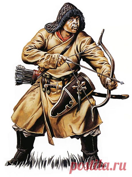 Татарское войско XVII века – оплачиваемые союзники Известно, что во многих походах и сражениях Богдана Хмельницкого против поляков союзниками выступало татарское войско. Из татарских наездников получалась очень хорошая легкая конница. Чрезвычайно зака…