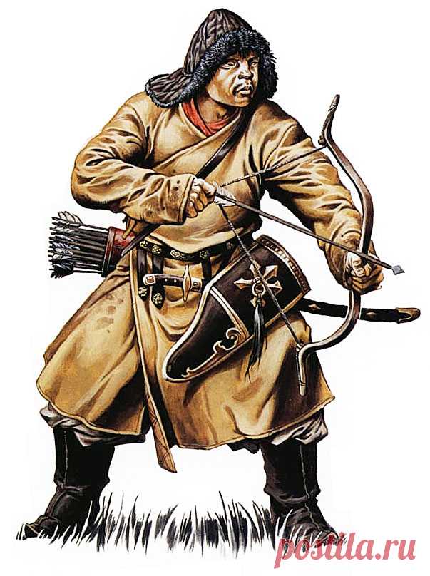 Татарское войско XVII века – оплачиваемые союзники Известно, что во многих походах и сражениях Богдана Хмельницкого против поляков союзниками выступало татарское войско. Из татарских наездников получалась очень хорошая легкая конница. Чрезвычайно зака…