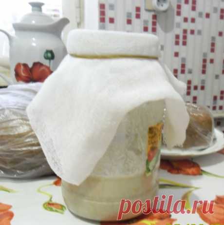 ​ЗАКВАСКА для РЖАНОГО БЕЗДРОЖЖЕВОГО ХЛЕБА