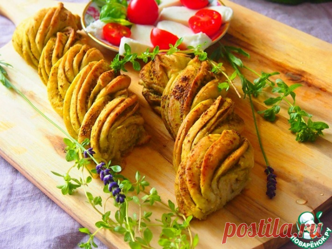 Плетенки по-итальянски Кулинарный рецепт