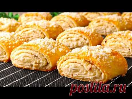 Просто сворачиваем и Нарезаем! Вкуснейшее песочное печенье! Любимый рецепт!