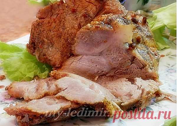 Какая вкусная буженина в мультиварке. Ммм