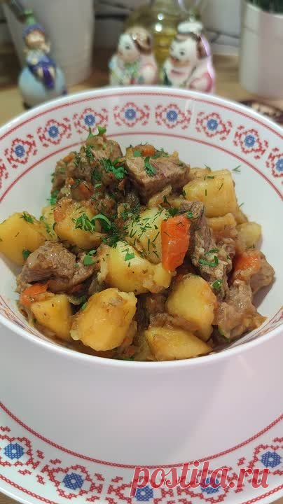 Как приготовить жаркое из свинины с картошкой. Поверенный рецепт!