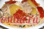 Душенина из свинины с овощами. Аромат невероятный, мясо нежнейшее…