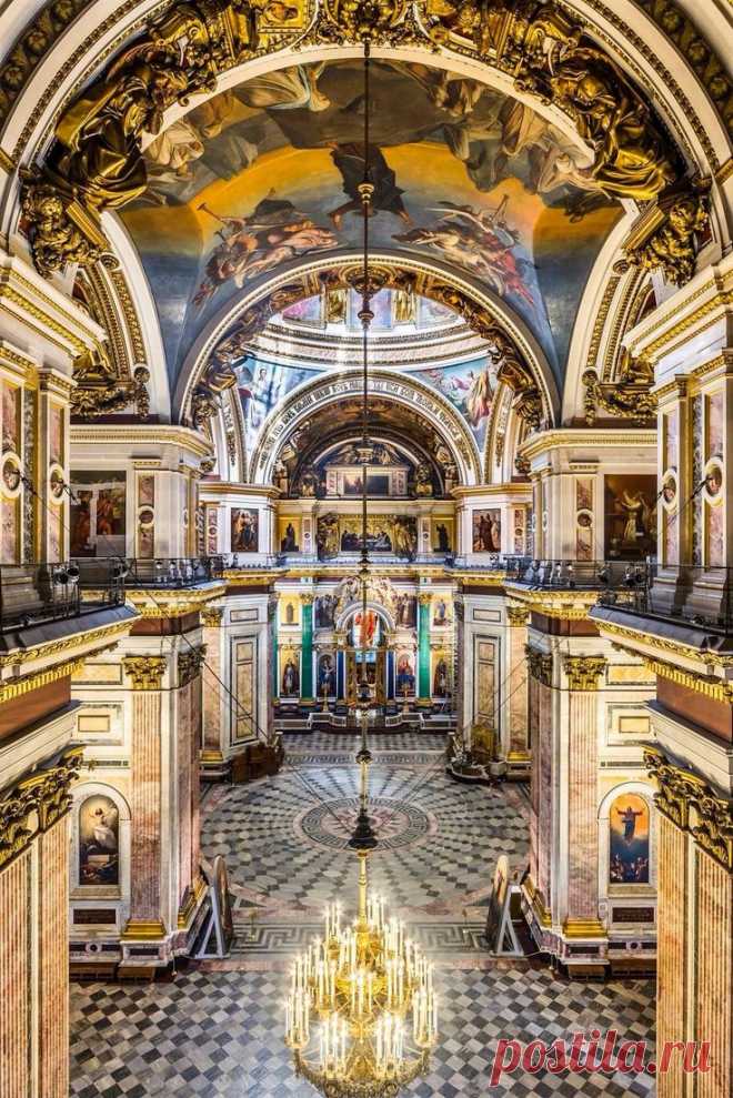 SAINT ISAAC'S CATHEDRAL~ Saint Petersburg, Russia.  |  Pinterest: инструмент для поиска и хранения интересных идей