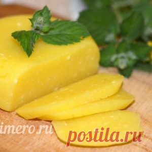 Домашний сыр из творога и молока
