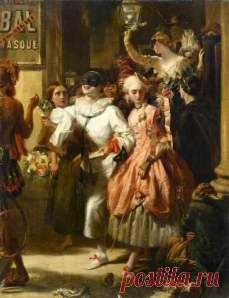 Английский художник Джон Каллкотт Хорсли (1817 — 1903)