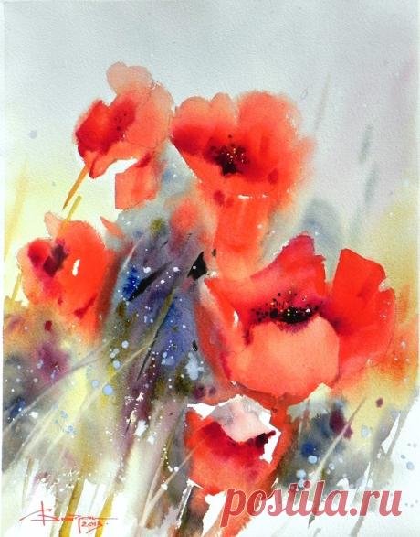 Corneliu Dragan-Targoviste/Корнелиу Драган - Тырговиште- цветы