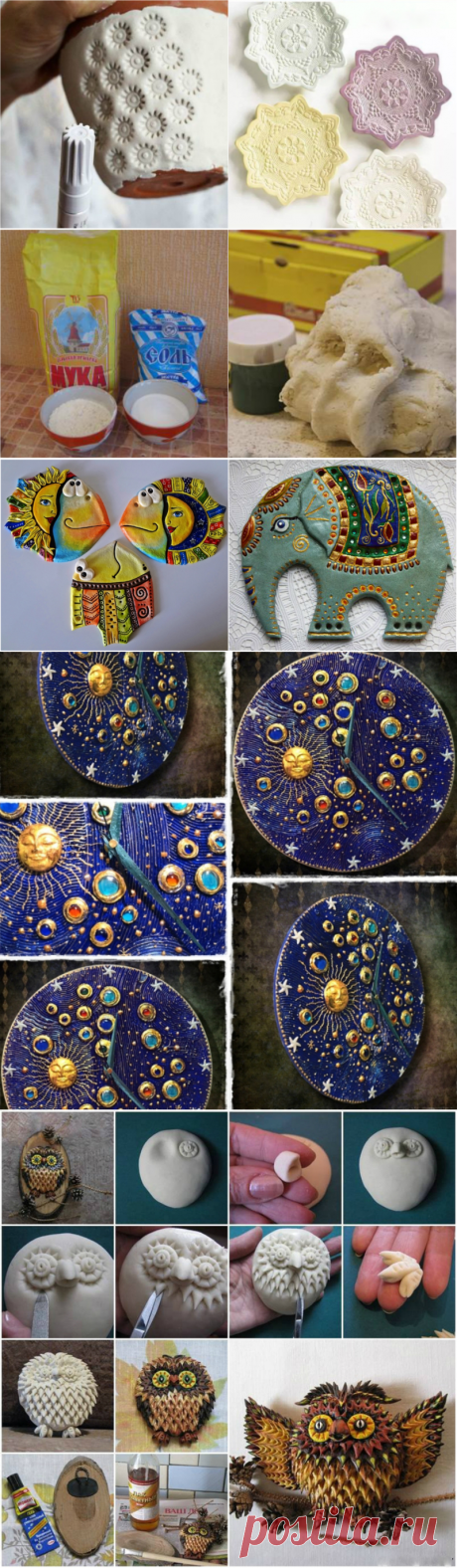 Поделки из соленого теста