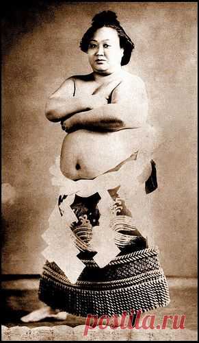 женское сумо чемпиона старого фото