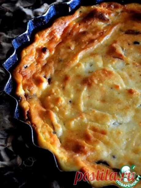 Творожная запеканка с яблоками и конфетами – кулинарный рецепт