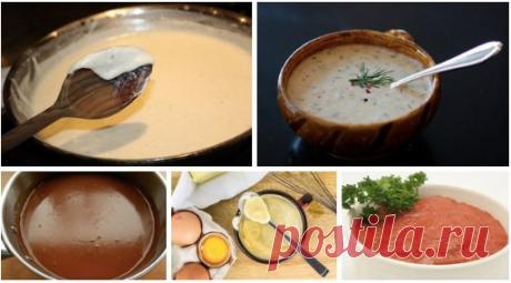 Базовые соусы, которые должен уметь готовить каждый Сохраняй себе, пригодится!