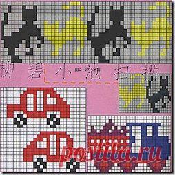 Жаккарды : Вязание для начинающих