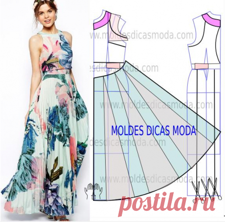 МОЛД RUFFLE DRESS -231 - Пресс-формы Мода Мерой