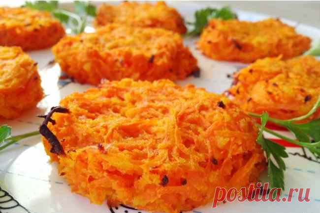 Готовим постные морковные котлеты - быстрый рецепт