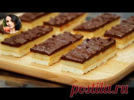 ТВИКС в Домашних Условиях | Homemade Twix Bars | Кулинарим с Таней