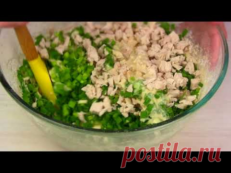 Безумно Вкусный ЗАЛИВНОЙ ПИРОГ/Простой рецепт